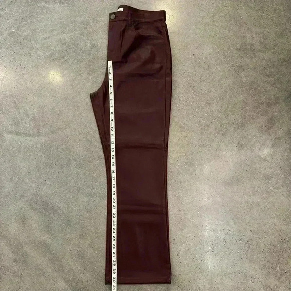 LOFT ANN TAYLOR Faux Leather Pants - Picture 3 of 7